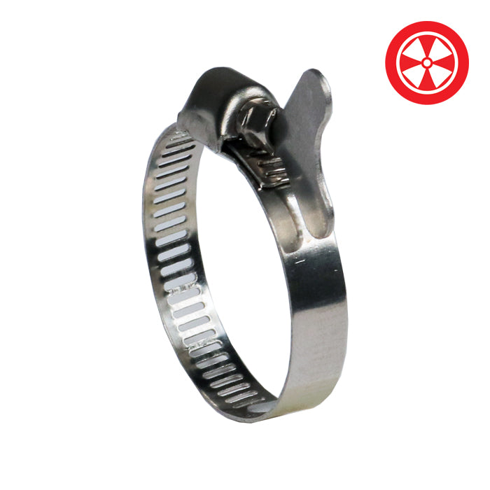 .50'' S/S Duct Clamp w/ Butterfly Screw