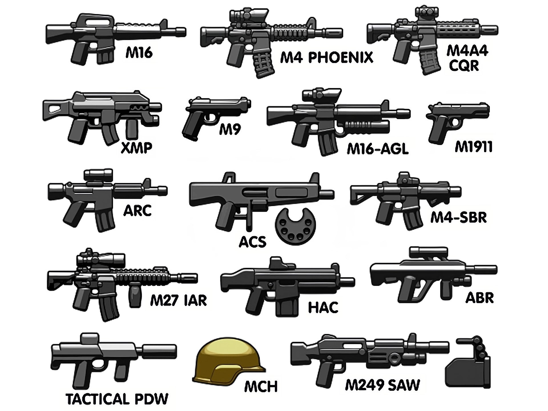 Modern Weapons Pack